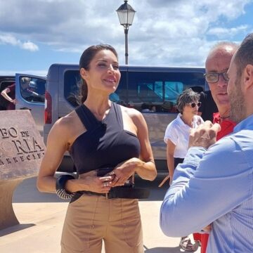 Pilar Rubio promociona Arrecife en la televisión de 42 países europeos