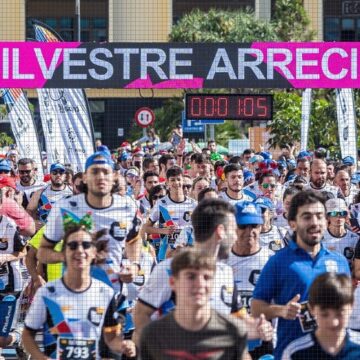 La capital vive una edición histórica de la San Silvestre Ciudad de Arrecife