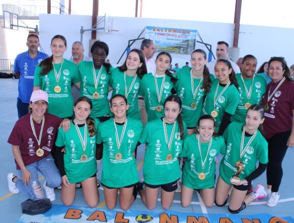 Exitoso I Torneo Infantil Ajaches de balonmano celebrado en Playa Blanca