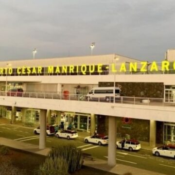 El aeropuerto César Manrique-Lanzarote registra 744.894 pasajeros en julio