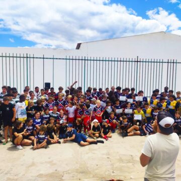 La cantera del rugby canario cierra la temporada en Lanzarote por todo lo alto