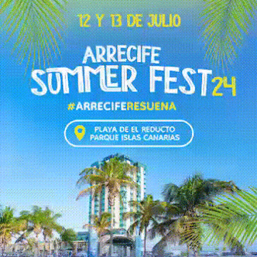 Beret, Efecto Pasillo, Ray Castellano y Carlos Jean, estrellas del Arrecife Summer Fest
