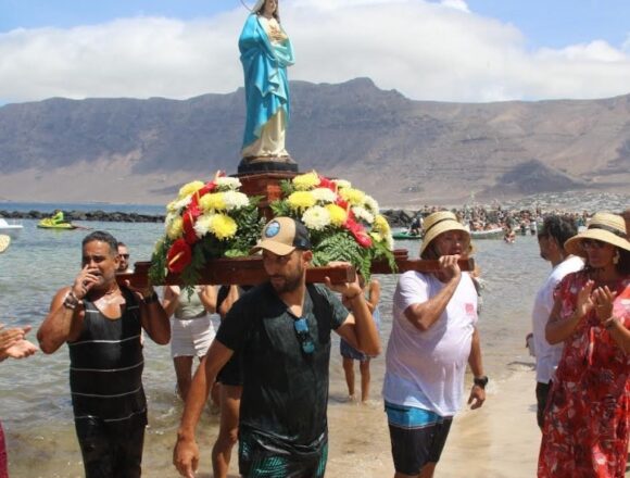 Todo preparado para el arranque de las Fiestas de la Caleta de Famara