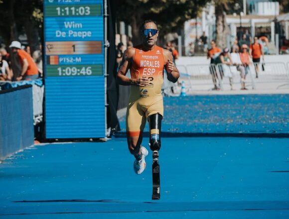 Lionel Morales consigue el bronce en las finales del Mundial de Paratriatlón